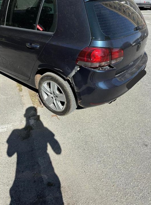 Auto poškodeného, zdroj: poškodený