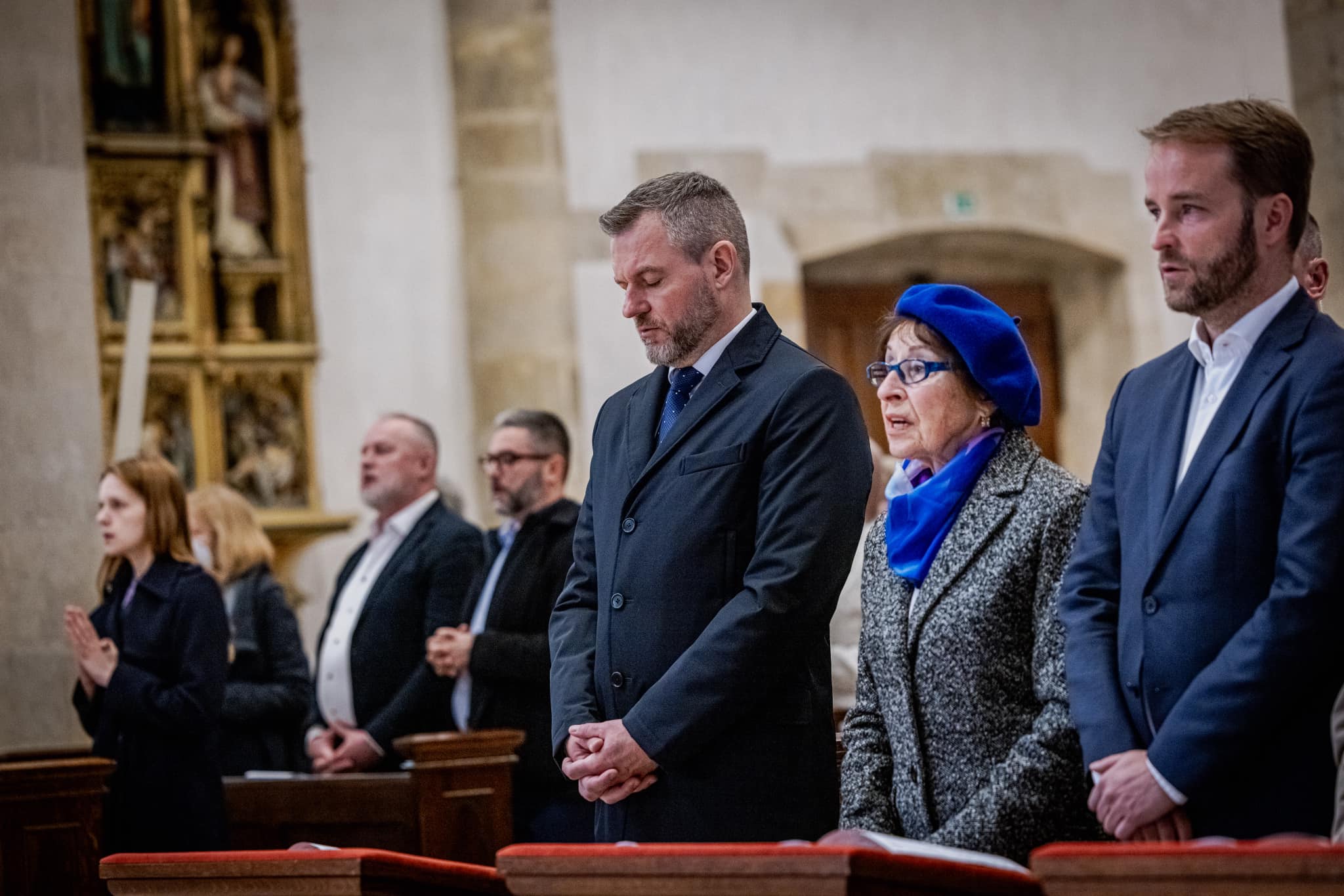 Kandidáti na prezidenta počas sviatkov. FOTO: META / Peter Pellegrini