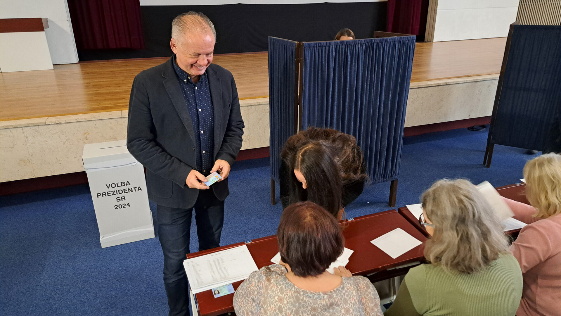 Bývalý prezident SR Andrej Kiska s manželkou, Foto: SITA/Mária Frisová