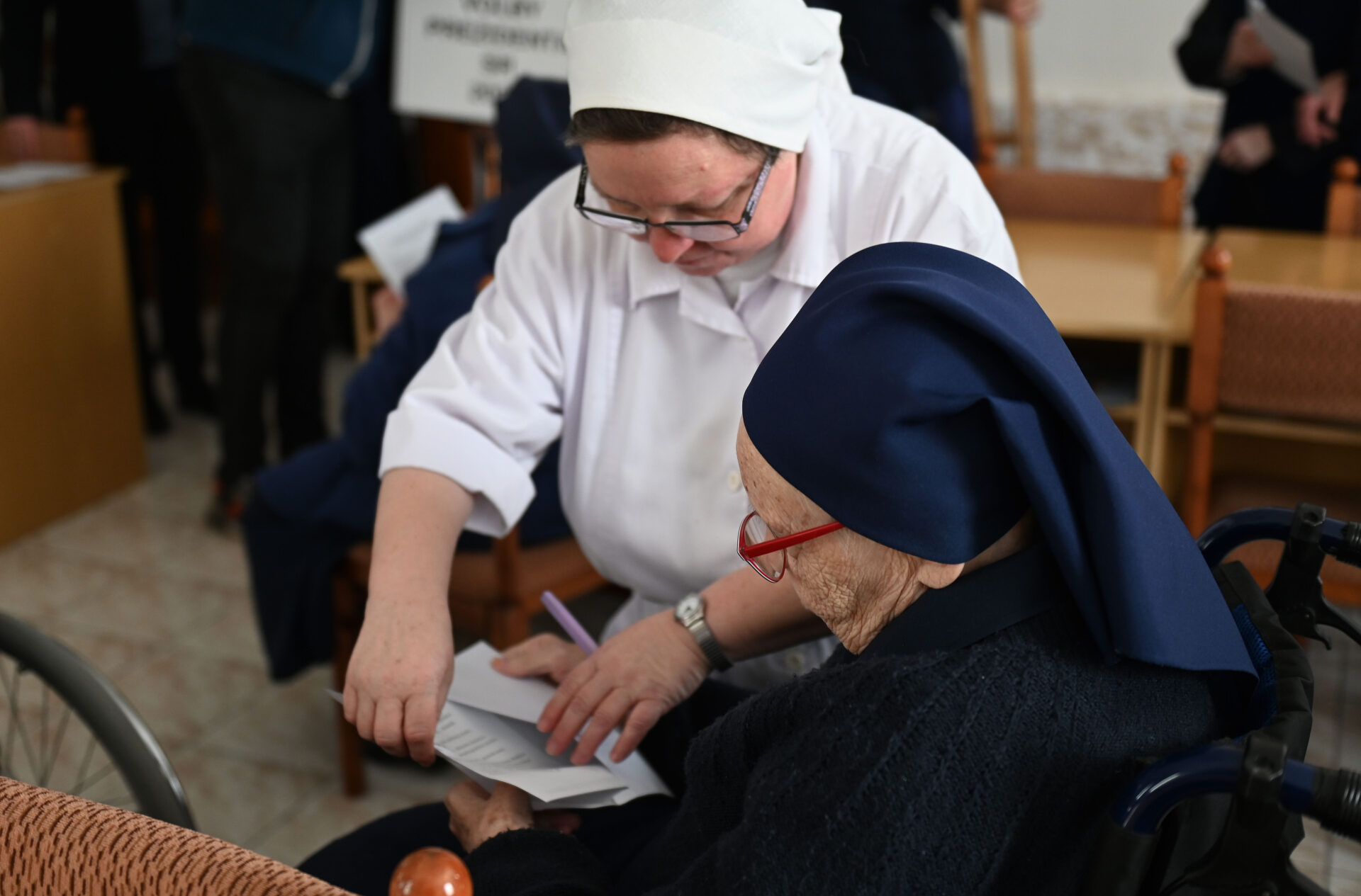 Sestry spoločnosti dcér kresťanskej lásky svätého Vincenta de Paul, Foto: SITA/Tomáš Somr