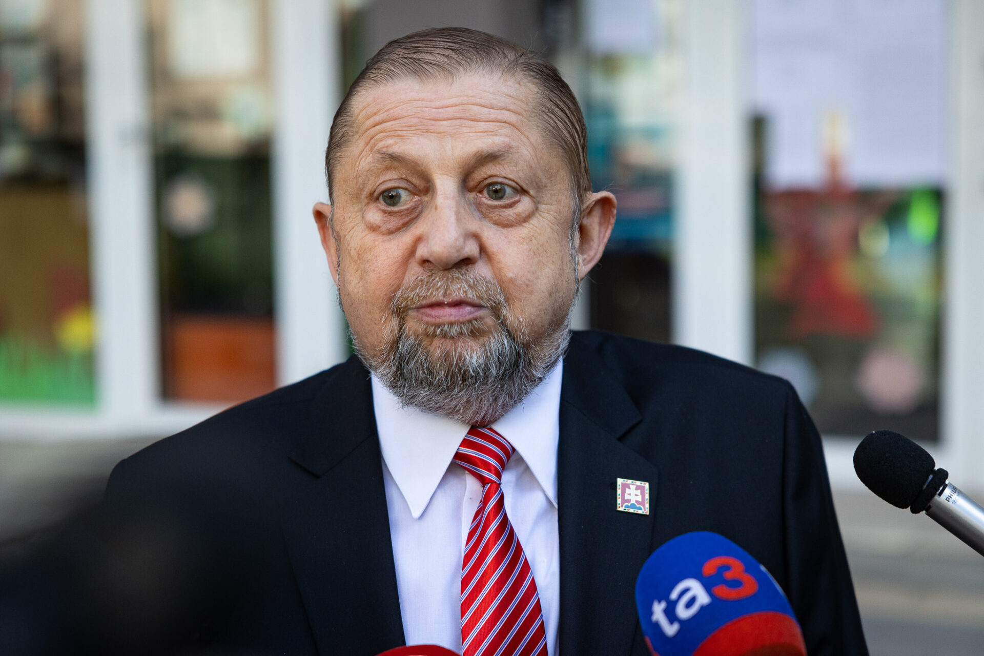Občiansky kandidát na prezidenta SR Štefan Harabin, Foto: SITA/Jana Birošová