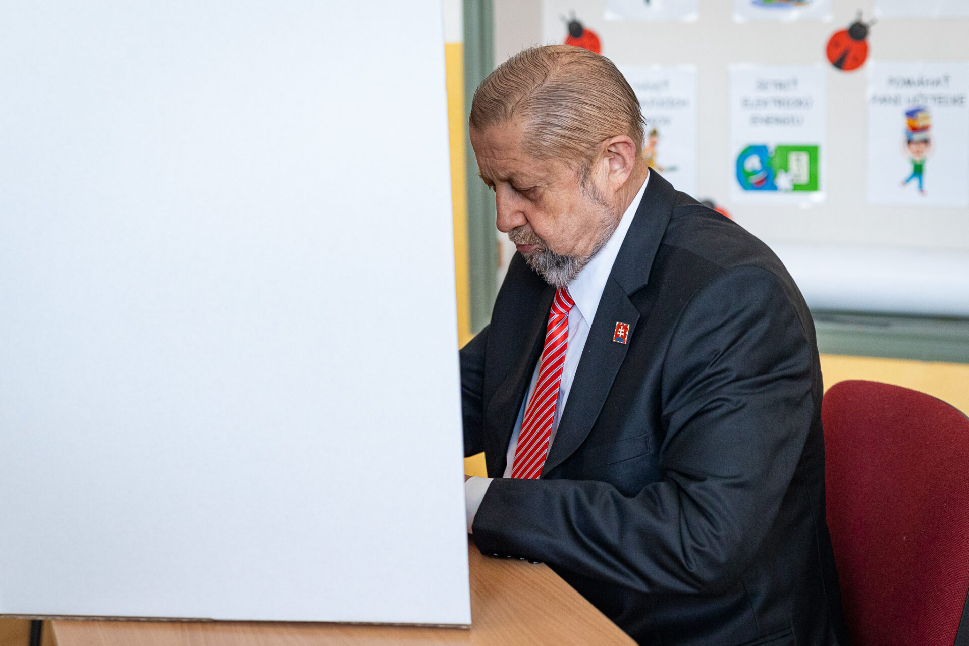 Občiansky kandidát na prezidenta SR Štefan Harabin, Foto: SITA/Jana Birošová