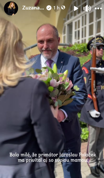 Prezidentka Zuzana Čaputová v Košiciach. FOTO: META / Z.Č.