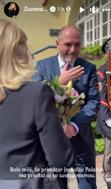 Prezidentka Zuzana Čaputová v Košiciach. FOTO: META / Z.Č.