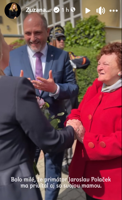 Prezidentka Zuzana Čaputová v Košiciach. FOTO: META / Z.Č.