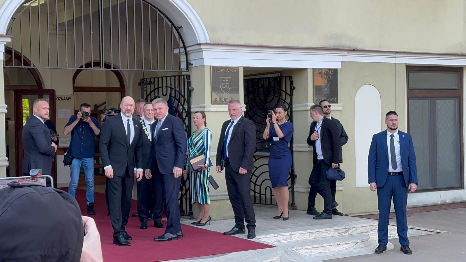 Rokovanie vlád SR a Ukrajiny v Michalovciach. FOTO: redakcia