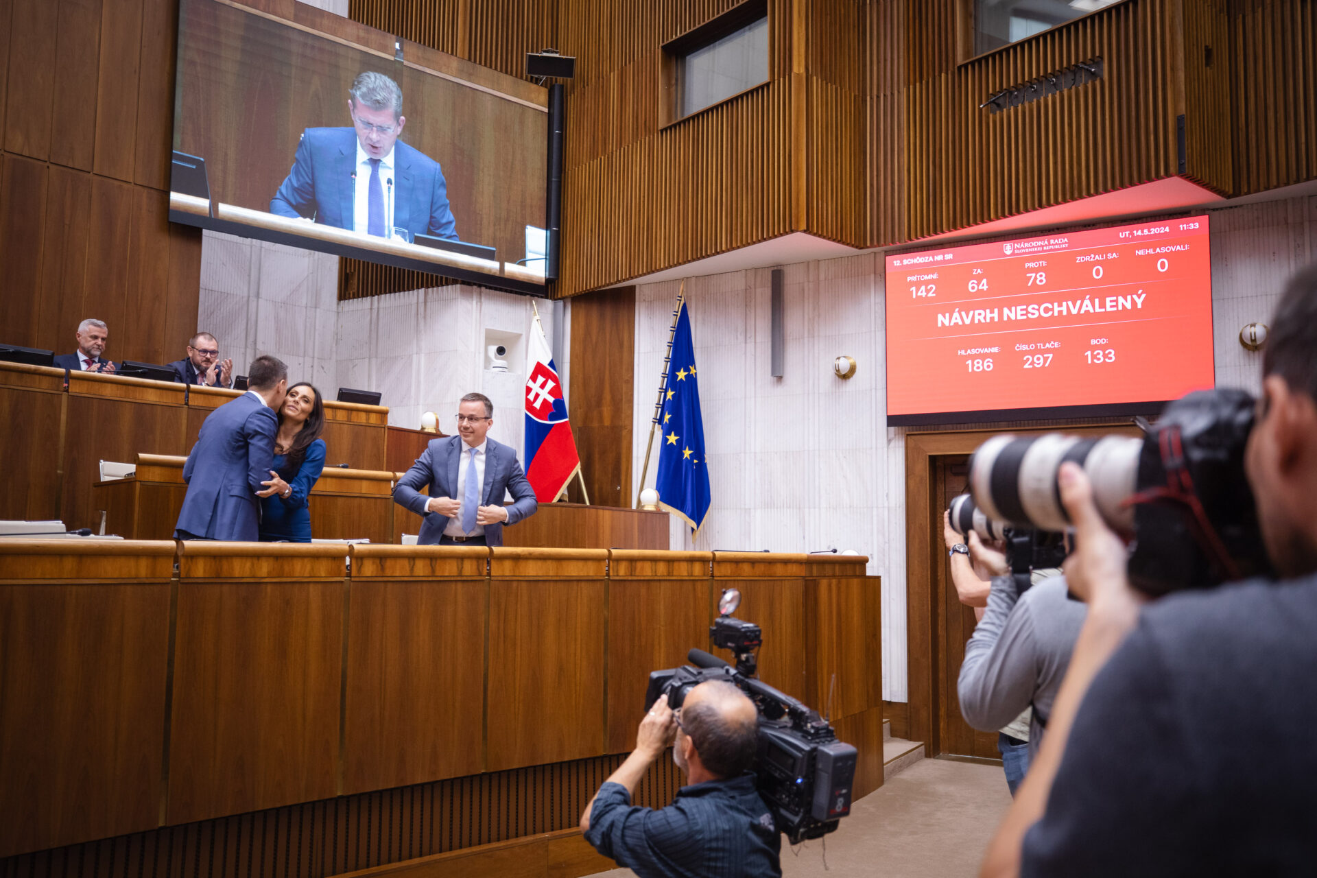 NR SR: Rokovanie 12. a 13. schôdze, odvolávanie Zuzany Dolinkovej, FOTO: SITA/Diana Černák