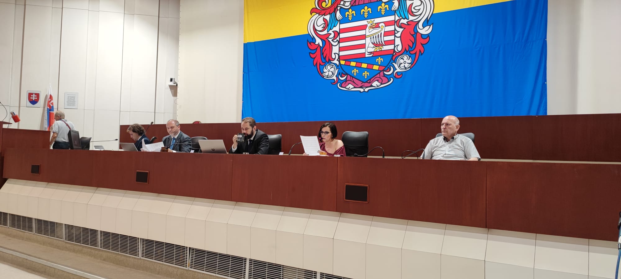 Mimoriadne zasadnutie MsZ Košice, na ktorom bol schválený rozpočet mesta. FOTO: Tomáš Mácha