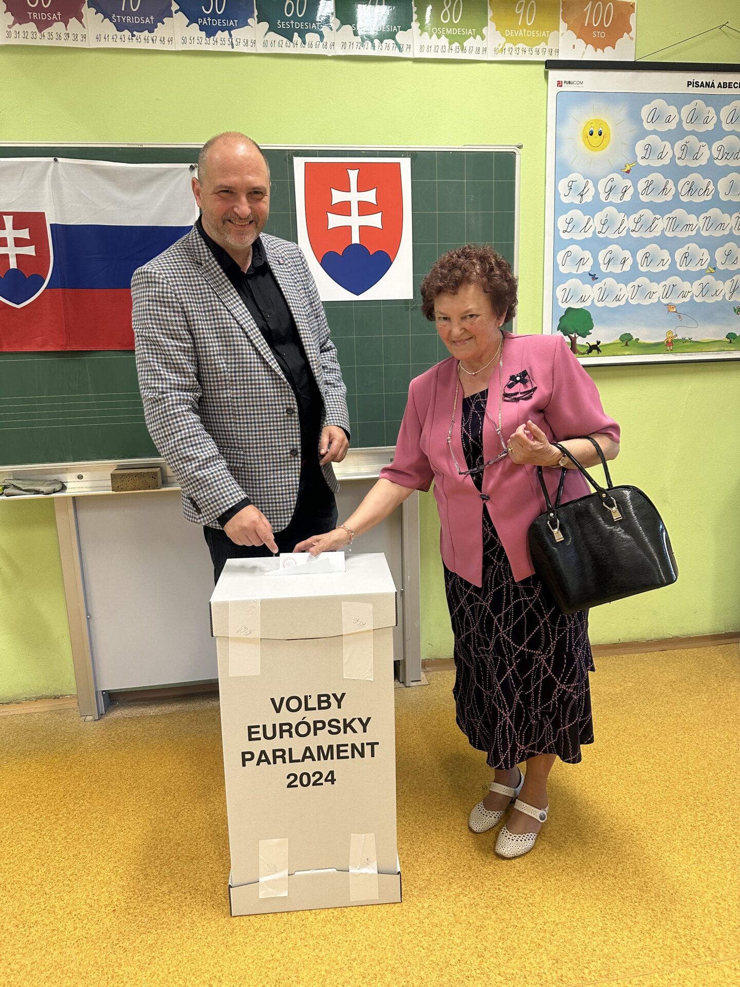 Jaroslav Polaček s mamou, Foto: TM