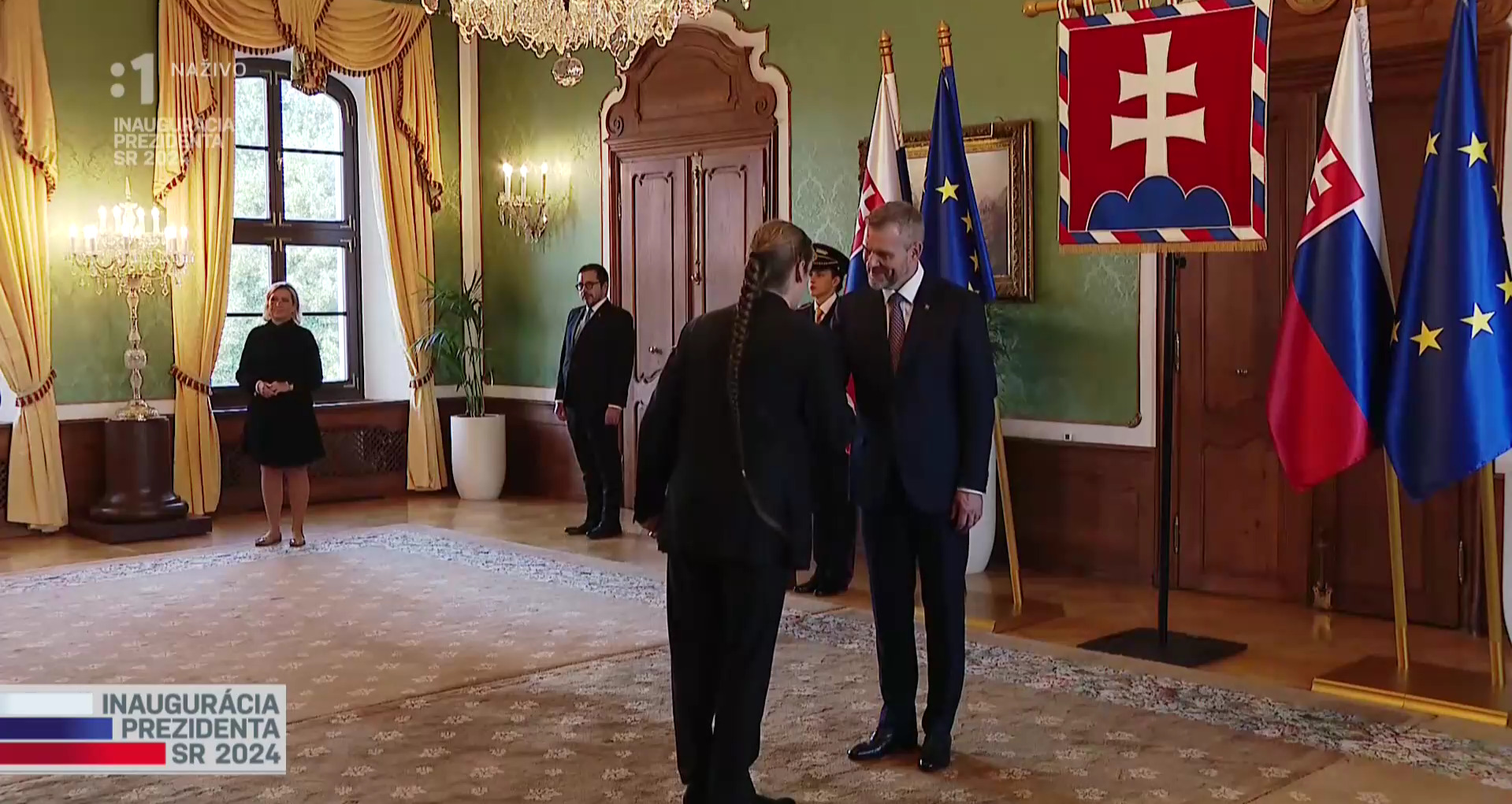 Stretnutie s dôchodcami a študentmi, Foto: Vysielanie RTVS