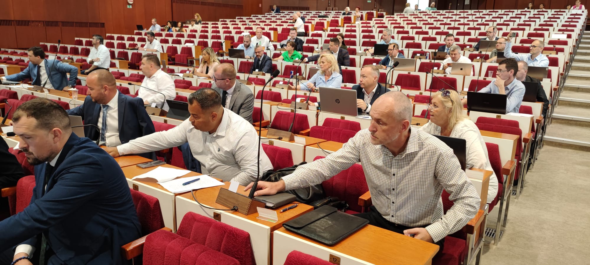 Mestské zastupiteľstvo Košice dňa 27.6.2024. FOTO: Tomáš Mácha