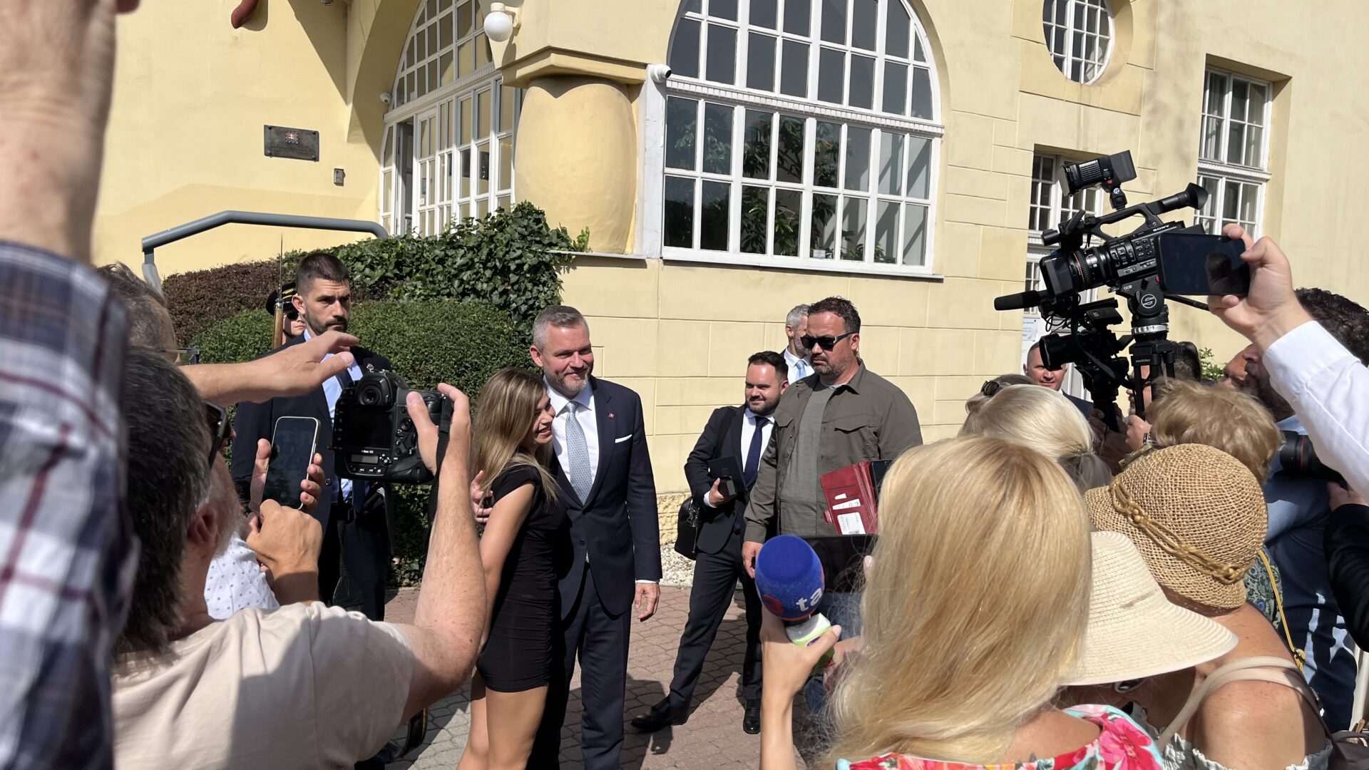Peter Pellegrini v Košiciach. FOTO: Martin Šoman