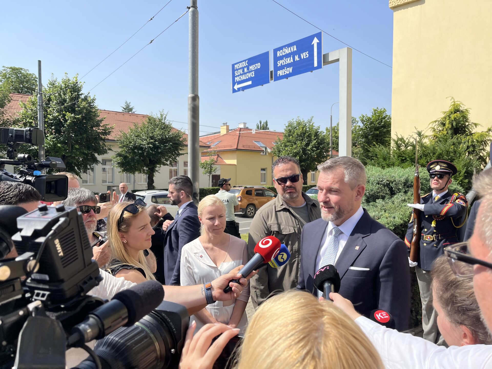 Peter Pellegrini v Košiciach. FOTO: Martin Šoman