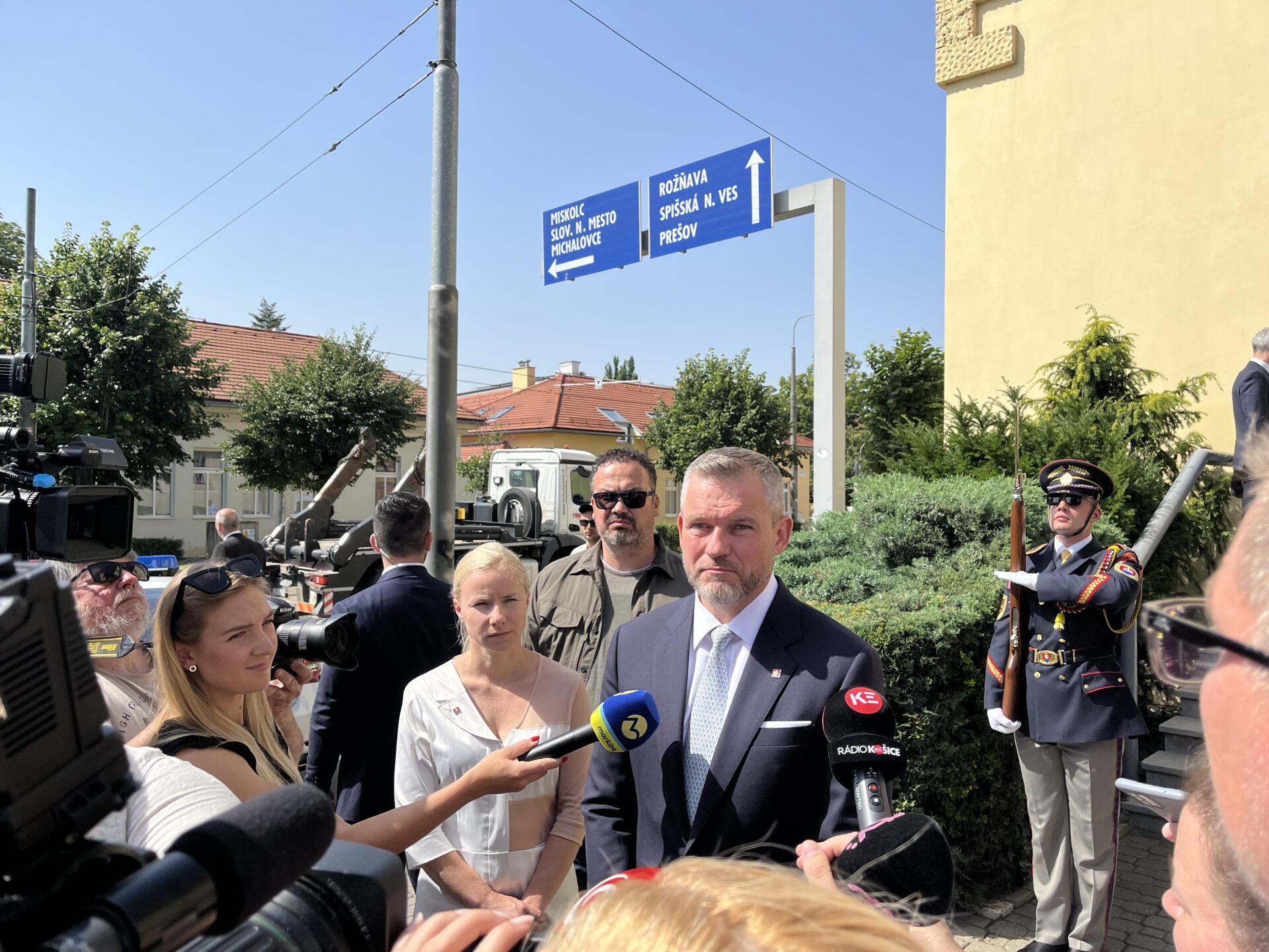 Peter Pellegrini v Košiciach. FOTO: Martin Šoman