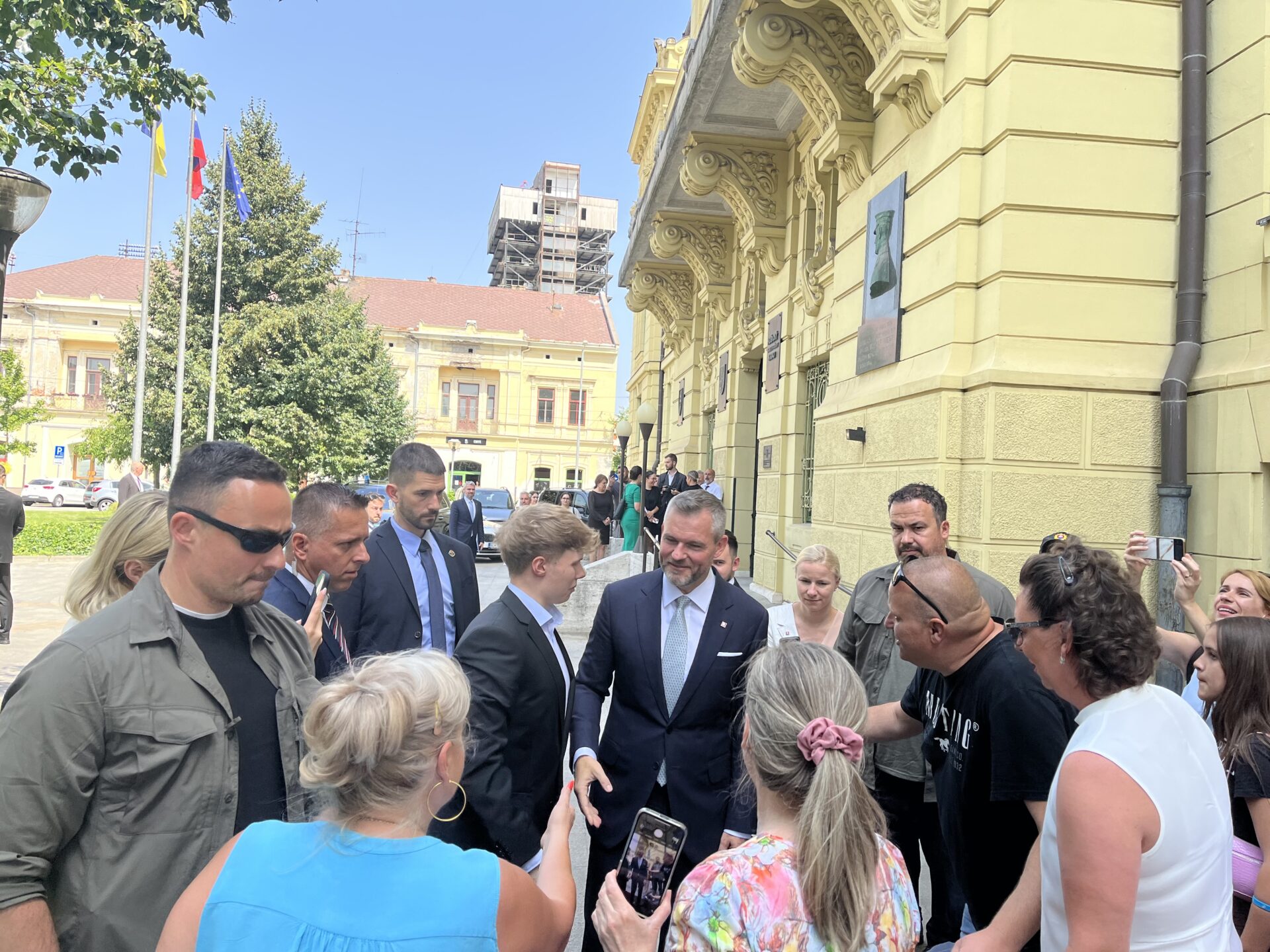 Peter Pellegrini v Košiciach. FOTO: Martin Šoman