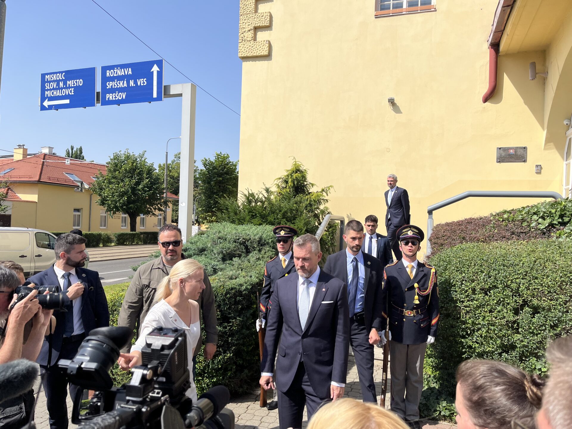 Peter Pellegrini v Košiciach. FOTO: Martin Šoman