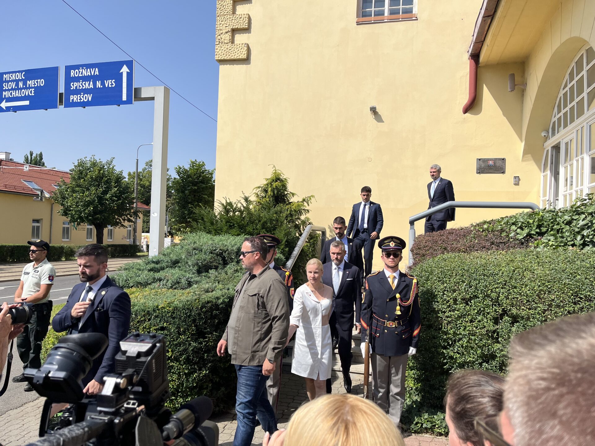 Peter Pellegrini v Košiciach. FOTO: Martin Šoman