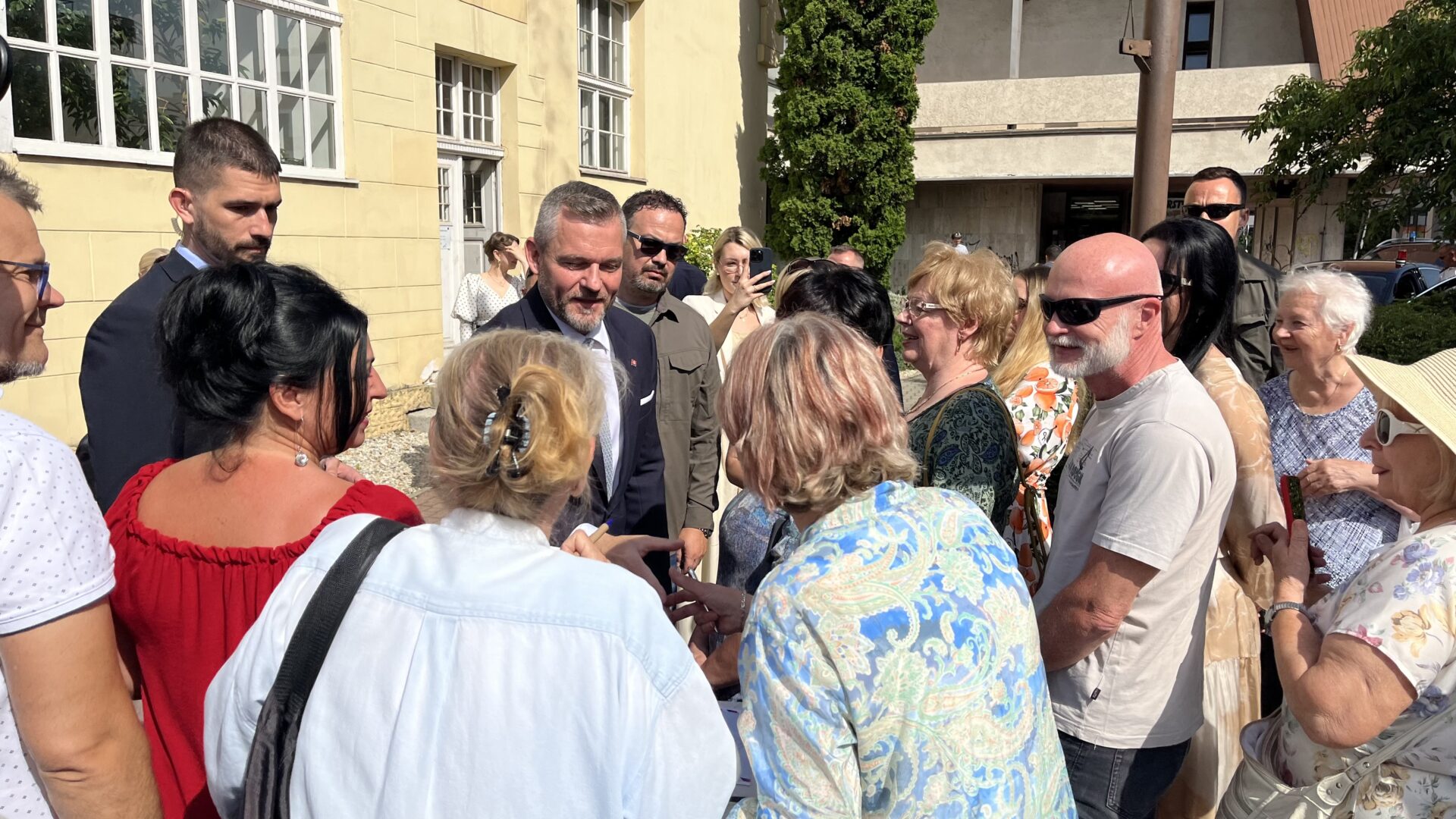 Peter Pellegrini v Košiciach. FOTO: Martin Šoman