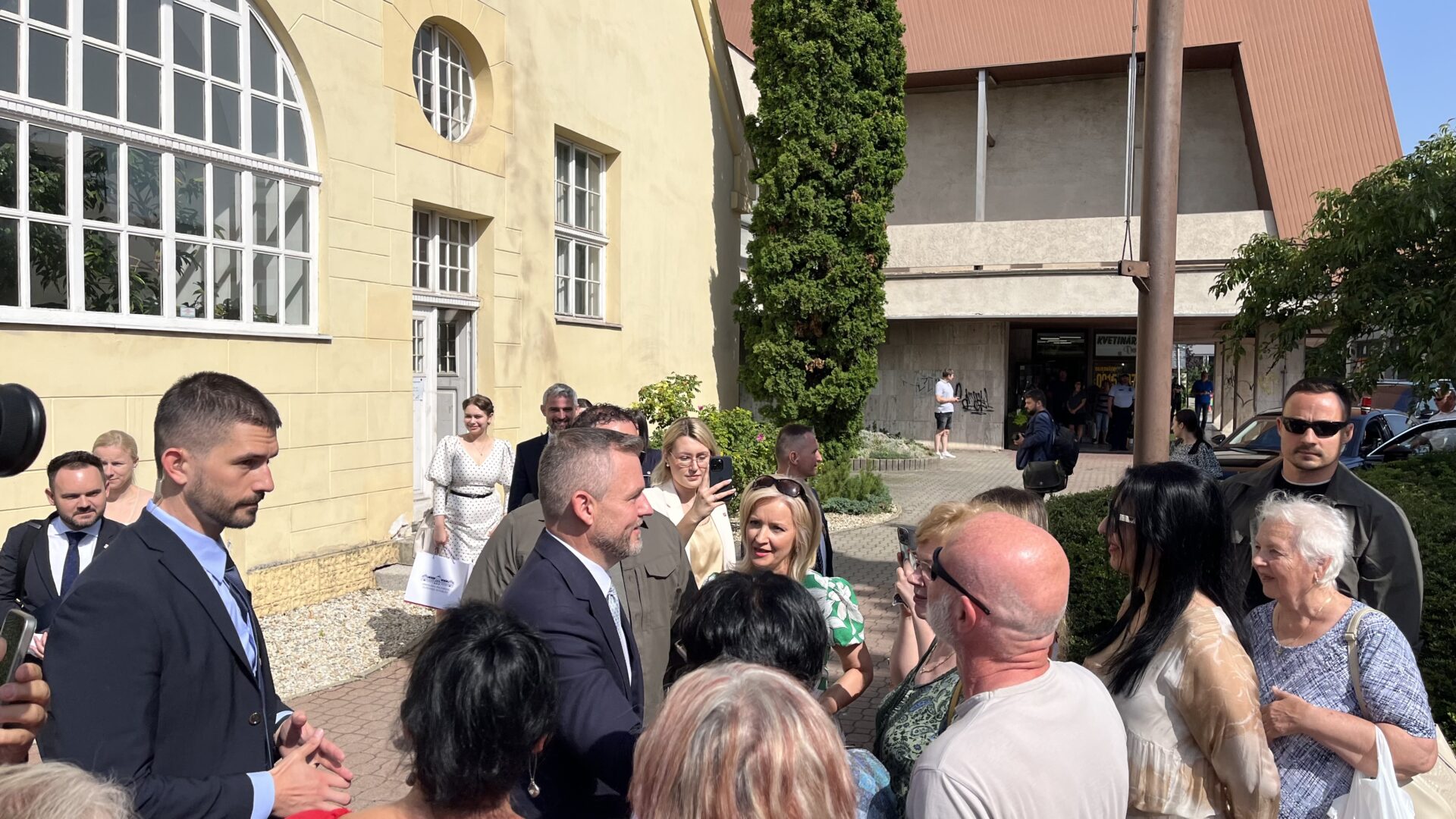 Peter Pellegrini v Košiciach. FOTO: Martin Šoman